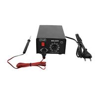 Xiuganpo Soldador de Cera para Joyería, Máquina de Soldadura de Cera con Rango de Temperatura de 0-370C para Procesamiento y Fundición de Joyería, con Diseño Portátil Compacto (Enchufe de la UE 220V)