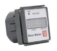 Xiuganpo Temporizador de Indicador Horario de Alta Precisión para una Gestión Eficiente del Tiempo en Equipos AC 220-240 V ABS Duradero 1 Pieza