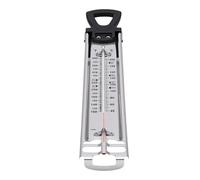 Xiuganpo Termómetro para Freír, Termómetro para Dulces de Acero Inoxidable con de Clip para Olla, 40 °C-200 °C/100 °F-400 °F, Versátil para Cocinar Alimentos para Preparar