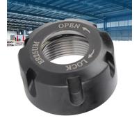 Xiuganpo Tuerca de Pinza de Equilibrio Dinámico ER25UM para Mayor Durabilidad y Sujeción de Herramientas en Metalurgia, Color Negro, 1 Unidad (Juntos*1.kh)