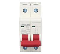 Xixian 50A DC Mini Interruptor Automático para Protección de Solar | Carcasa PA66, diseño 2P, solar fotovoltaica, vehículos eléctricos, sistemas DC 500V, fácil instalación en carril DIN