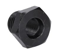 Xixian Adaptador de Husillo de Torno para Carpintería, Placa Frontal Acero 1in-8TPI a 3/4in-16TPI