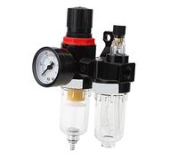Xixian AFC2000 Filtro de Aire con Regulador y Válvula de Control Presión | Cuerpo de aluminio, puerto G1/4, herramientas neumáticas, separación gas líquido, diseño compacto para uso en taller