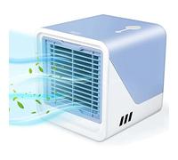 XJKH Ventilador portátil de aire acondicionado, para el hogar, la oficina o el dormitorio con ventilador silencioso de refrigeración de escritorio y humidificador, aire acondicionado portátil