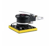 XLWLLNJ Lijadora Neumática Máquina de Lijado Pulidora Herramienta de Aire de Precisión con Potencia Constante para Remoción , Cuadrado 110mm 100mm Con Base Lisa