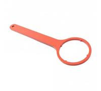 XLWLLNJ Llave para Medidor Llave Ajustable Llave de Gancho Llave de Tuercas en Acero al Carbono Grueso 6 Mm para Retirar Tapa de Medidor en Espacios Reducidos, 76MM, Largo