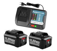 XNJTG Batería de 12 V y 4,0 Ah con Cargador para Makita Herramienta de 12 V