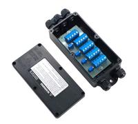 Xnuiasqe Amplificador de Caja de Conexiones de Celda de Carga 4 en 1 con Múltiples Protecciones. Conexión: 1-4 Sensores. Torre de Pesaje con Banda.