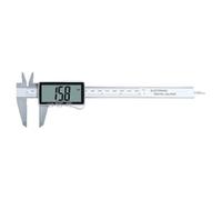 Xnuiasqe Calibrador Vernier con Pantalla Digital Electrónica, Conversión de Pulgadas/Métricas, Herramienta de Medición de Calibre de Pantalla de 6 Pulgadas y 0-150 mm