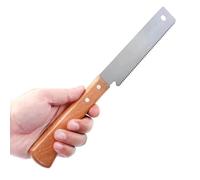 Xnuiasqe Ingletadora de Estilo Japonés, Hecha A Mano, de Doble Filo, Dentada Fina, Herramienta de Corte Plano de Precisión, Ideal para Decoración de Carpintería.