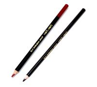 Xnuiasqe Lápices de 2 Colores para Esmaltar Bajo Cubierta, Bolígrafo para Esmaltar Cerámica, Herramientas para Esmaltar Cerámica, Arte Cerámico, Lápiz para Bricolaje.