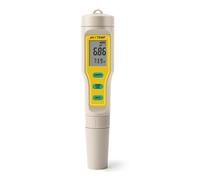 Xnuiasqe Medidor de Temperatura y PH Profesional 2 en 1, Comprobador de PH, Control de Calidad del Agua, Herramientas de Medición de Ácido-Base