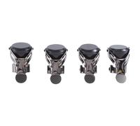 Xnuiasqe Paquete de 4 Tapones de Barra Selladores, Corcho para Botella de Vino, TapóN de ChampáN para Vino Espumoso, Barra de Acero Inoxidable, Corcho de ChampáN Negro