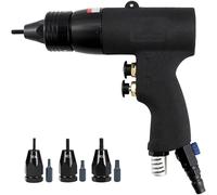 XNZJHPP Remachadora neumática para Tuercas - Herramienta Remachadora hidráulica Industrial con Velocidad Ajustable, diseño de Avance/Retroceso, para Tuercas de tracción M3-M12 (802)