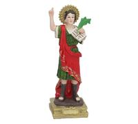 XOCOTO - Estatua de San Pancracio Santo de la Suerte - Figura de resina - Navidad, decoracion en casa - CM