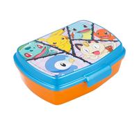 XOCOTŌ® Sandwichera con estampados de dibujos infantiles plastico reutilizable | 17x14x5,6cm | Marvel, Spiderman, Batman, Mickey Mouse, Pokemon, Patrulla Canina, Super Mario