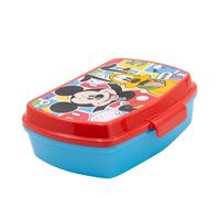 XOCOTŌ® Sandwichera con estampados de dibujos infantiles plastico reutilizable | 17x14x5,6cm | Marvel, Spiderman, Batman, Mickey Mouse, Pokemon, Patrulla Canina, Super Mario