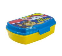 XOCOTŌ® Sandwichera con estampados de dibujos infantiles plastico reutilizable | 17x14x5,6cm | Marvel, Spiderman, Batman, Mickey Mouse, Pokemon, Patrulla Canina, Super Mario