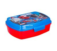 XOCOTŌ® Sandwichera con estampados de dibujos infantiles plastico reutilizable | 17x14x5,6cm | Marvel, Spiderman, Batman, Mickey Mouse, Pokemon, Patrulla Canina, Super Mario