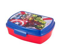 XOCOTŌ® Sandwichera con estampados de dibujos infantiles plastico reutilizable | 17x14x5,6cm | Marvel, Spiderman, Batman, Mickey Mouse, Pokemon, Patrulla Canina, Super Mario