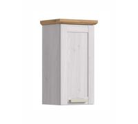 xonox.Home - Armario Colgante Verona 39 x 71 x 34 cm en alerce Sibiu y Roble Artesano - Armario de Pared con 1 Puerta y 1 Estante - Práctico Montaje en Pared, Aspecto Decorativo y CREA Orden
