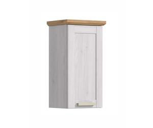 xonox.Home - Armario Colgante Verona 39 x 71 x 34 cm en alerce Sibiu y Roble Artesano - Armario de Pared con 1 Puerta y 1 Estante - Práctico Montaje en Pared, Aspecto Decorativo y CREA Orden