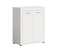 xonox.home Jam X8BA9603 - Armario Zapatero (80 x 95 x 35 cm), Color Blanco