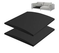 XPJBKC Soporte de cojín de sofá, 2 unidades de 50 x 50 cm, espuma de soporte de asiento de muebles, almohadilla de apoyo de esponja curva de alta densidad, acolchado de reparación de tapicería para