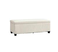 XPJYUA Puf Almacenaje Pana Otomana de Almacenamiento con Tapa | Caja de cofre de banco de 112 cm
