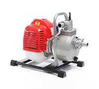 XPOtool Bomba de agua a gasolina con conexión 25,4mm (1") caudal 8000 l/h altura de extracción 30m