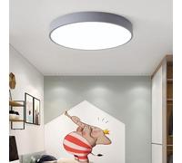 XQIDIANAA Lámpara De Techo LED De 9 Pulgadas, Lámpara De Techo De Montaje Empotrado, Color Negro Moderno, Cerca De Lámparas De Techo, 12 W, 840 LM, 2700-5000 K, Luces De Perfil Bajo Regulables