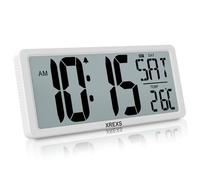 XREXS Reloj Digital de Pared 14,2 Pulgadas Pantalla LCD Grande