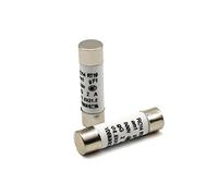 XRKJKQIDG 20 Piezas R014 8,5x31MM Tubo de cerámica fusión rápida 1A 2A 6A 8A 10A 16A 20A 500V Fusible for Horno microondas Solar Mini automático(8.5x31.5,10A)