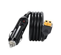 XT60 Cargador de Coche Mechero para Powerstation Estación de energía portátil Bluetti EB55 EcoFlow Delta River 12-24 V Encendedor de Cigarrillos Plug 14 AWG