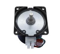 XTXTX Engranaje de par 110V 220V AC 60X60mm Micro Motor de Engranaje 7x18mm Eje D 14W 60KTYZ Motor síncrono de imán Permanente de Baja Velocidad CW CCW girador de generador(220V 15rpm)
