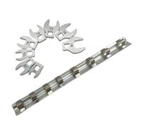 XUCZHAI Juego de llaves pata gallo con tuerca 3/8 pulgadas, herramienta Hardware cuadrada cabeza bocina, 8 piezas cuerno toro imperiales