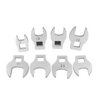 XUCZHAI Juego de llaves trinquete con cabeza toro, mango intercambiable 3/8 pulgadas, accionamiento medio, accesorios llave inglesa en forma L, 8 Uds