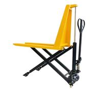 Xumh2024-3 Transpaleta con Horquilla Ajustable Apilador de elevación de Tijera Manual, Carretilla elevadora hidráulica de 1000kg for Carga de Taller Transpaleta de Servicio(Grande)