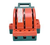 XUMIUZIY 63A Interruptor de Cuchilla de Doble Potencia para Transferencia | Aislador de grado industrial, bidireccional, disyuntor a prueba de fallos, clasificación de 380 V CA