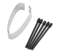 XUMIUZIY Kit Universal de Puntas de Lápiz Táctil de 1,05 Mm para Dibujo Preciso Puntas de Repuesto para Artistas y Estudiantes Material ABS Negro