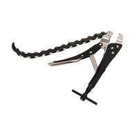 XUMIUZIY Pinzas de Cadena de Bloqueo, Llave de Mordazas para Tubos, | Cuerpo de aleación de aluminio, mandíbula de acero al carbono, para cortar tubos de cobre, tubos de escape, tubos de