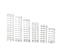 Xuro 0-20pcs 0.5mm De Acero Inoxidable Micro Pequeño Resorte De Compresión OD 3mm / 4mm / 5mm / 6mm / 7mm / 8mm / 9mm / 10mm / 12mm(30mm,10MM 10PCS_0.5MM)