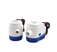 Xuro Bomba de sentina sumergible automática bomba Agua Marina eléctrica 12V y 24V CC, pequeña, 6500GPH, 750GPH, 1100GPH con interruptor(750GPH,12V)