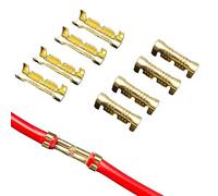 XWTOOL 50/100/200 Uds. Pestaña de Terminal Tipo U 0,3 a 1,5 mm2 Conector de Bloque de terminales Terminal de Acoplamiento Terminal de Conector Doble (Color : G849C 200pcs)