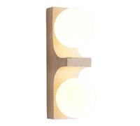 XYBZJP Aplique de pared de 2 luces con rosca G4, aplique de pared de piedra natural de 9 pulgadas, lámpara de pared interior estilo granja nórdica, luminaria decorativa para tocador, mesilla de noche