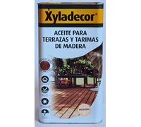 Xyladecor Aceite para Suelos de madera Terrazas y tarimas, Incoloro 5 L