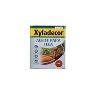 Xyladecor Aceite para Teca Color Teca Protección duradera contra intemperie y rayos UV 750 ml