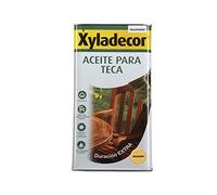 Xyladecor Aceite para Teca – Para nutrir y enriquecer la madera – Incoloro 5 L