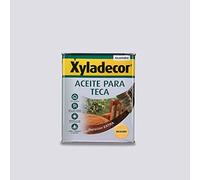 Xyladecor Aceite para teca – Para nutrir y enriquecer la madera – Incoloro 750 ml