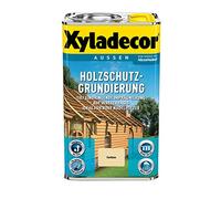 Xyladecor Imprimación de protección de madera a base de agua, sin disolventes, impregnación incolora especial para maderas blandas, incolora, 5 l